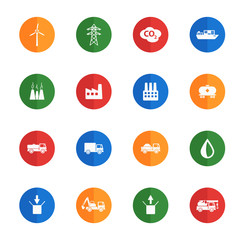 Industrial simply icons
