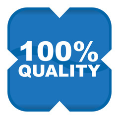 100% quality icon