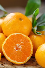 Fresh oranges
