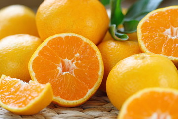 Fototapeta na wymiar Fresh oranges
