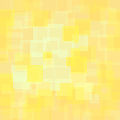 Abstract Yellow Squares Background