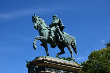 Obraz premium View in the city of Coburg, Bavaria, region Upper Franconia, Germany