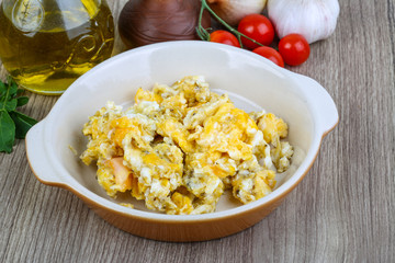 Scrambled eggs