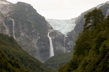 Hanging Glacier - Queulat National Park - Chile