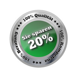 Button / Service / Qualität / Kompetenz / Vektor