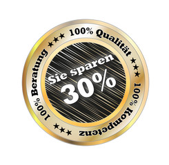 Button / Service / Qualität / Kompetenz / Vektor