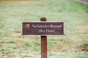 No Vehicles Beyond This Point