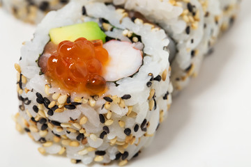 American sushi alaska roll.