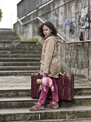 trauriges M&auml;dchen