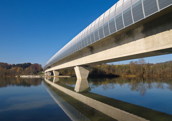 Neue Hochgeschwindigkeitsstrecke Koralmbahn, Drau&uuml;berquerung / K&auml;rnten / &Ouml;sterreich