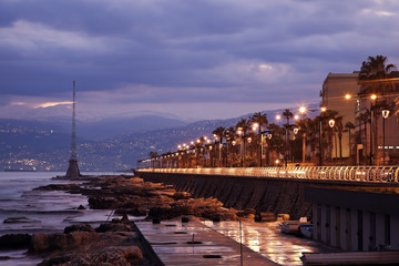 Naklejka premium Architektura Bejrutu