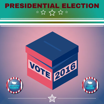 Usa Presidential Election 2016 I am voting