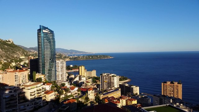 Monaco Monte-Carlo Aerial View 