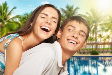 Fototapeta premium Smile.