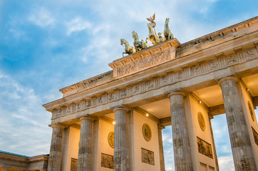 Brandenburg Gate in Berlin
