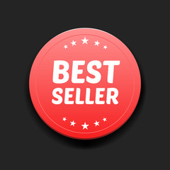 Best Seller Round Label