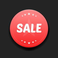 Sale Round Label