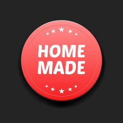 Home Made Round Label