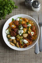 Chorizo and bean stew