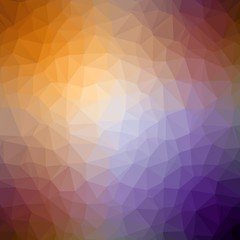 Abstract colors polygonal triangles pattern background.