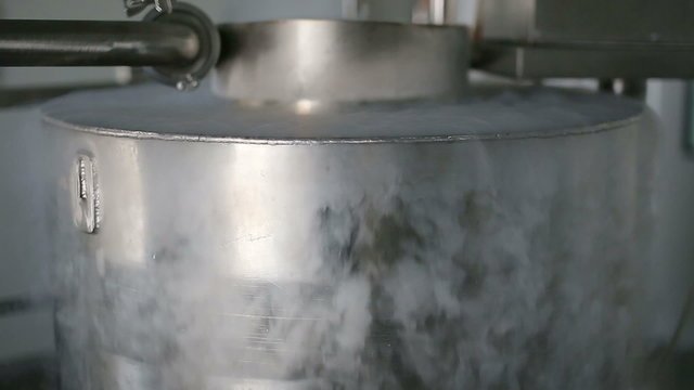 Stainless steel dewar barrel 