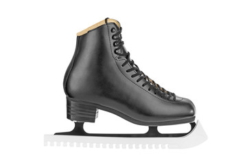 Black figure skates