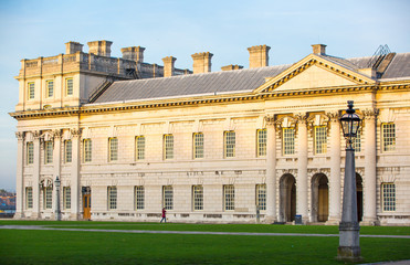 Fototapeta premium LONDON, UK - OCTOBER 31, 2015: Old Naval offices, Classic Architecture of British empire period