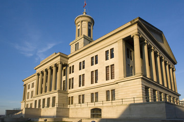 Fototapeta na wymiar Nashville, Tennessee - State Capitol