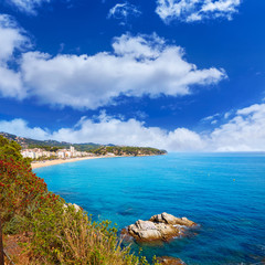 Costa Brava beach Lloret de Mar Catalonia Spain