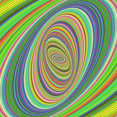 Fototapeta premium Colorful ellipse fractal design background