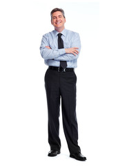 Handsome businessman.