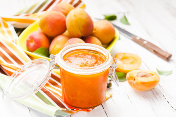 The apricot jam