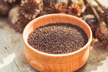 The poppy seeds