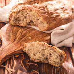 Fresh homemade bread
