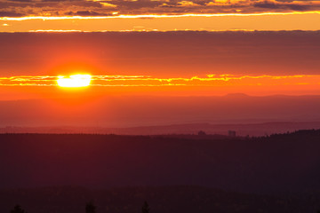 Sonnenaufgang im Schwarzwald