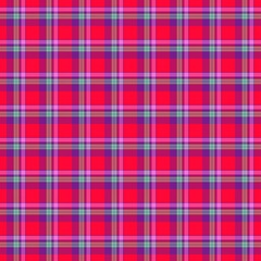 Seamless traditional Scottish coloured tartan fabric / cloth background or texture