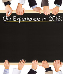 Our Experience concept