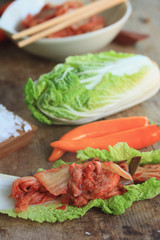 Kimchi cabbage - korean food