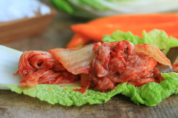 Kimchi cabbage - korean food
