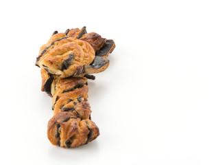 bread stick with chocolate