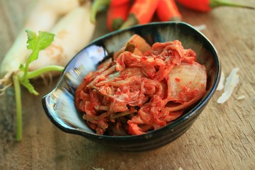 Kimchi radish - korean food