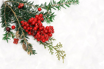 colorful Christmas baubles