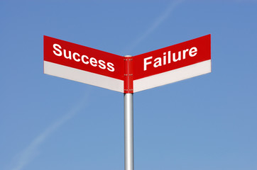 success or failure sign