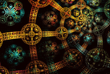 abstract fractal background