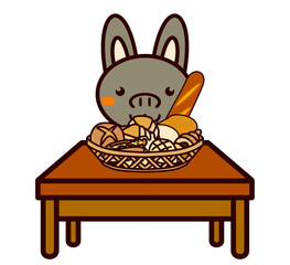 パンと動物シリーズ