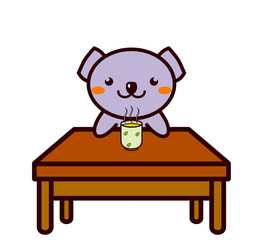 ティータイムの動物シリーズ