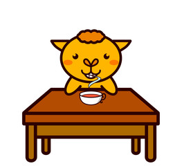 ティータイムの動物シリーズ