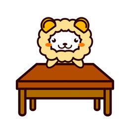 会議をする動物シリーズ