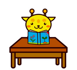 読書する動物シリーズ