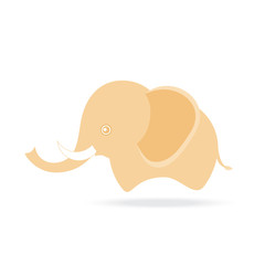 cute male elephant, cartoon drawing thailand